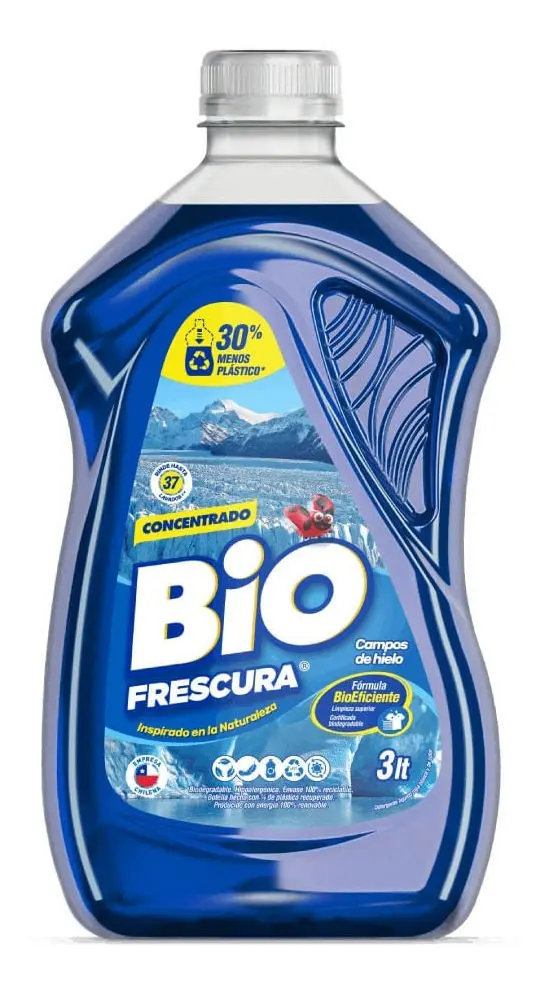 Detergente Liquido Bio Frescura Azul 3 Litros